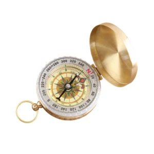 Mini Brass Portable Compass